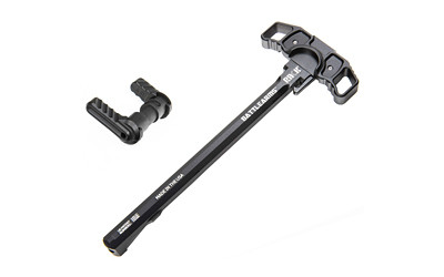 Battle Arms Development Rack Charging Handle  BAD ASS PRO Safety  Matte Finish  Black  Ambidextrous  Fits AR-15 AMBI-KIT-1