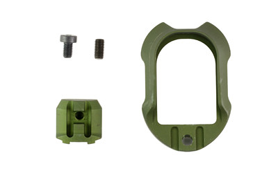 Edgar Sherman Design ESD Magwell  For Glock 17/22 Gen 5  Anodized Finish  Olive Drab Green ESD-MW-G5-ODG