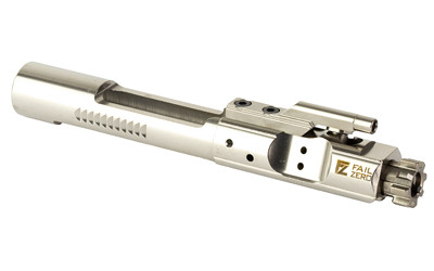 FailZero AR-15 Bolt Carrier Group  No Hammer  Completely Assembled  EXO Nickel Boron Coated  Nickel Finish 009-FZAR15-01-NH