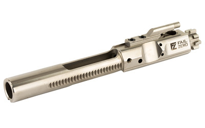 FailZero AR10 Bolt Carrier Group  EXO Nickel Boron Coated  Nickel Finish FZ-AR10-01-NH