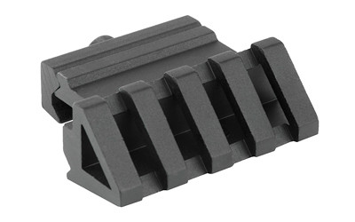 NcSTAR 45 Degree Offset Rail Mount  Black  Picatinny MPR45