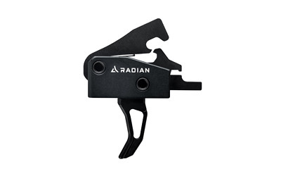 Radian Weapons Vertex Trigger  Curved  Black  Fits AR Rifles ACC-0016