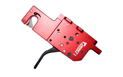 Timney Triggers Ruger Precision Rifle  Two-Stage Trigger  Straight  Black Finish  1/2LB First Stage  1LB Second Stage  the First Stage is User Adjustable From 1/2LB to 1LB and the Second Stage is User Adjustable From  1/2LB to 2LB 650ST