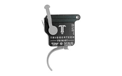 TriggerTech Trigger  1.5-4LB Pull Weight  Fits Remington 700  Primary Curved Trigger  Bolt Release Model  Right Hand  Adjustable  Stainless Finish  Includes Installation Tools  Instruction Book  & TriggerTech Patch R70-SBS-14-TBC