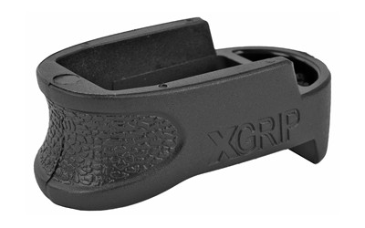X-GRIP Magazine Spacer  Fits S&W M&P Compact 9mm 2.0  9MM/40S&W  Adds 3 Rounds  Black SWMPC2.0