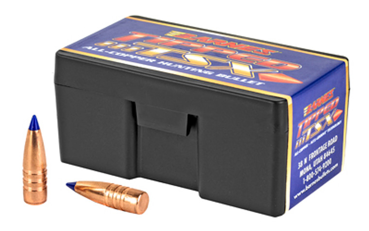 Barnes TIPPED TSX  .308 Diameter  30 Caliber  130 Grain  Ballistic Tip Boat Tail  California Certified Nonlead  50 Count 30364 Barnes TIPPED TSX  .308 Diameter  30 Caliber  130 Grain  Ballistic Tip Boat Tail  California Certified Nonlead  50 Count 30364