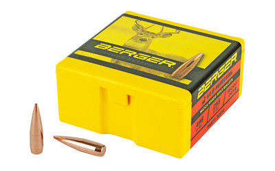 Berger Bullets VLD Hunting  .308 Diameter  30 Caliber  168 Grain  Hollow Point Boat Tail  100 Count 30510