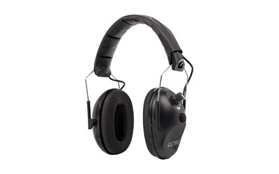Allen Company ULTRX E-Muff  Electronic Earmuff  NRR 23dB  Black 4114