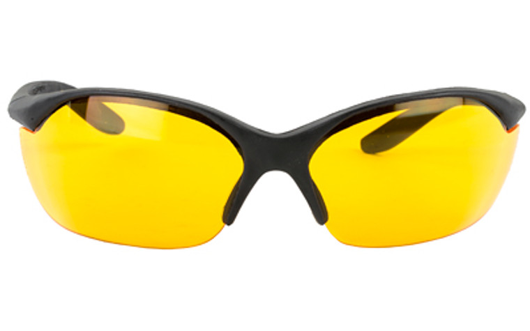 Howard Leight Vapor II Glasses  Black Frame  Orange Lens R-01537