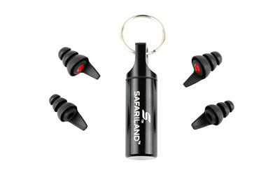 Safariland Ear Plug  Black  Rubber  Direct Replacement For SKU SLTCI-IMPULSE-HP-1-0 1304314