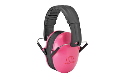 Walker's Passive Compact Ear Muffs  Pink  Will Not Fit Adults - Ideal For Smaller Heads GWP-FKDM-PK