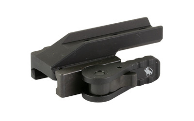 American Defense Mfg. AD-B2  Quick Detach Mount  1.41" Height  Fits Trijicon ACOG  Anodized Finish  Black AD-B2-C-STD