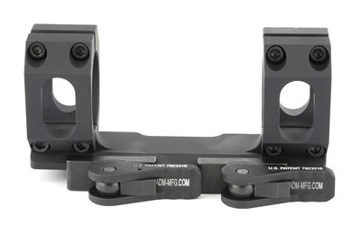 American Defense Mfg. AD-Recon-SL Scope Mount  Dual Quick Detach  Vertical Spit Rings  30MM  Low Height  Black AD-RECON-SL-30-STD