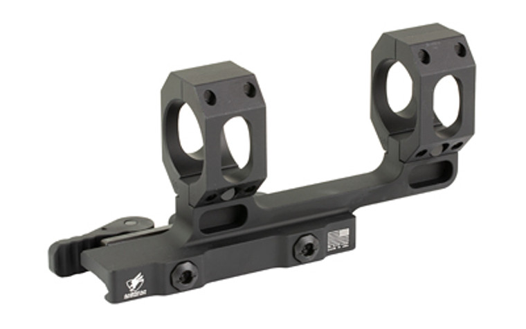 American Defense Mfg. AD-RECON  Quick Detach Scope Mount  30mm  1.64" Medium Height  Anodized Finish  Black AD-RECON-M-30-STD