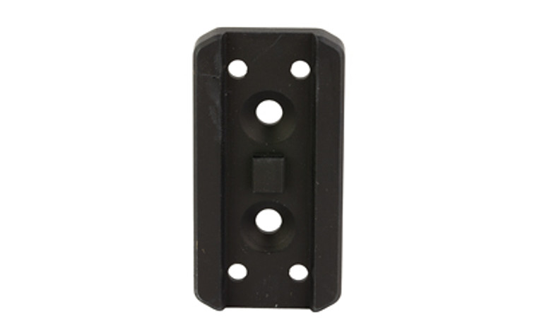 Arisaka Defense Optic Plate  Anodized Finish  Black  Fits Arisaka Offset Optic Mount  For Aimpoint Micro T1/T2/H1/H2  SIG Romeo 4  5 (not 5X)  Holosun HS403 (not A)  HS503  HS515  HS530  Vortex Crossfire OOM-P5