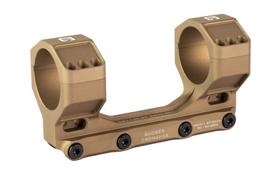 Badger Ordnance Condition One Max  Mount  35mm  1.54" Height  Fits Picatinny  Anodized Finish  Tan 154-350K