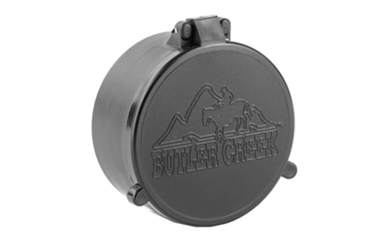 Butler Creek Flip-Open Scope Cover  Fits 2.22" Objective  Size 39  Black 30390 Butler Creek Flip-Open Scope Cover  Fits 2.22" Objective  Size 39  Black 30390
