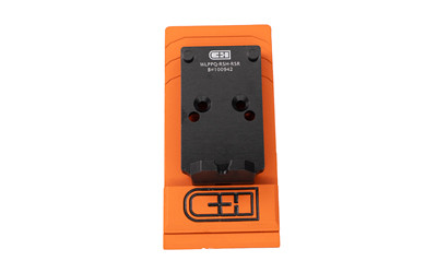 C&H Precision V4  Optic Mounting Plate  For Walther PPQ (Q4/Q5) to the Trijicon RMR/SRO  Holosun 407C/507C/508C/508T/507Comp  Anodized Finish  Black  Includes Mounting Hardware WLPPQ-RSH-RSR