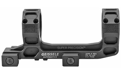 Geissele Automatics Super Precision  Mount  30mm  Black Color  Anodized Finish 05-404B
