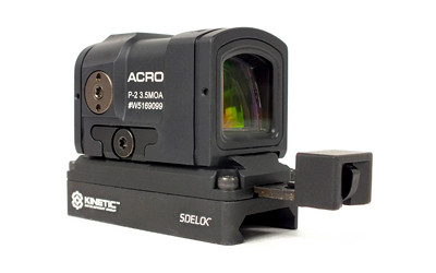 Kinetic Development Group  LLC Sidelok Optic Mount  Fits Aimpoint ACRO  Anodized Finish  Black SID5-125