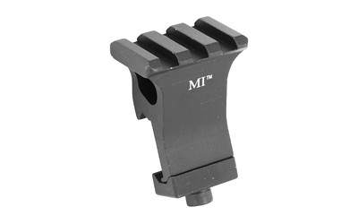 Midwest Industries Mount  Picatinny Offset Rail at 22.5 Degrees (1 O'clock) Position  Black MI-R22.5