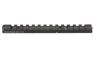 Midwest Industries 1 Piece Base  Black  Picatinny Rail  Marlin 336/1895 MI-1895R