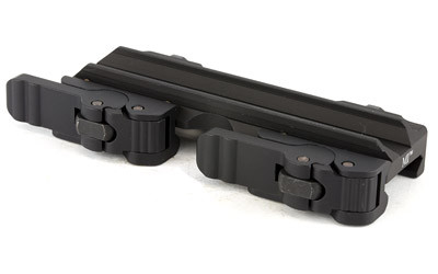 Midwest Industries QD Mount  Fits Trijicon ACOG and VCOG  2 Lever QD Mount  Black Finish MI-QDTAV2