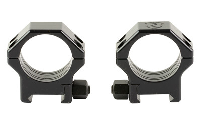 Riton Optics Contessa  30mm Picatinny Rings  Hardened Steel  8mm Height  Black XRC308S23