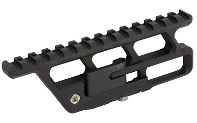 RS Regulate Yugo Full Length Lower  Modular Side Mount  Fits Yugo/Serbian Type Rifles  Matte Finish  Black  Not Compatible with Folding Stocks AK-307MS
