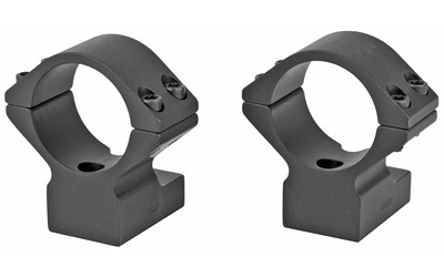 Talley Manufacturing Light Weight Ring/Base Combo  1" Medium  Black Finish  Alloy  Fits Henry H009/H010/H014 940336