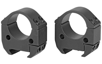 Talley Manufacturing Modern Sporting Rings  Fits Picatinny Rail System  1" Medium  Black  Alloy TMS10M