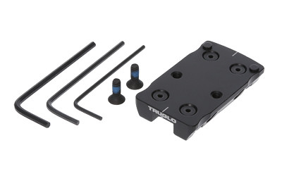 TRUGLO Red Dot Sight Mount  For Shotgun Vent Rib Barrel with 0.236" to 0.395" Vent Ribs Width  Fits Trijicon RMR  Nitride Finish  Black TG-TG8954U2