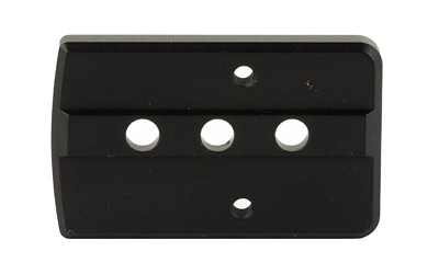 Unity Tactical Fast  Offset Optic Mounting Plate  2.05" Optical Height  Compatible with UNTY LPVO Mount and Adapter  RMR/SRO Footprint  Anodized Finish  Black FST-SOPR