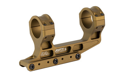 Unity Tactical FAST  LPVO Mount  2.05" Optical Height  Compatible with 30mm Tube Size  Anodized Finish  Flat Dark Earth FST-S30205F