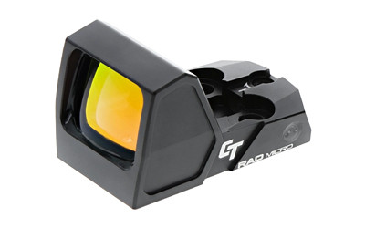 Crimson Trace Corporation RAD Micro  Red Dot  Compact Open Reflex Sight  Black  3 MOA 01-01800