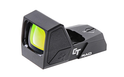 Crimson Trace Corporation RAD  Green Dot  Open Reflex Sight  Black  5 MOA 01-01890