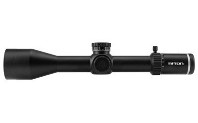 Riton Optics 5 Series Conquer  Rifle Scope  4-28X56mm  34mm Main Tube  MOR Illuminated Reticle  First Focal Plane  Black 5C428AFI23