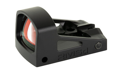 Shield Sights Reflex Mini Sight D  Red Dot Sight  Non Magnified  Fits RMS Footprint  4MOA Dot  Black RMSD-4MOA-GLASS