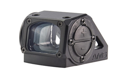 Shield Sights Advanced Mini Sight  Red Dot Sight  Non Magnified  Shield Footprint  4 MOA Dot  Matte Finish  Black AMS-4MOA