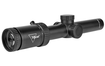 Trijicon Credo HX 1-6x24mm Second Focal Plane Riflescope with Green LED Dot   BDC Hunter Holds .308  30mm Tube  Satin Black  Low Capped Adjusters CRHX624-C-2900017