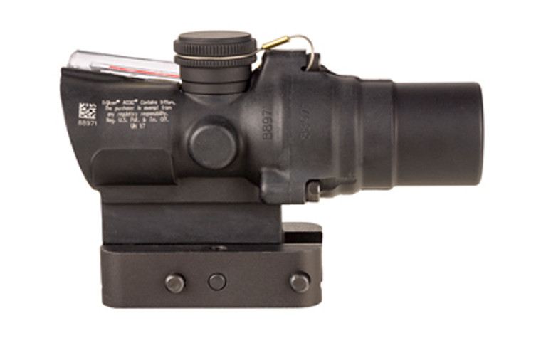 Trijicon ACOG  1.5X16mm  Dual Illuminated Red Ring & 2 MOA Dot  Includes Q-LOC Mount  Matte Finish  Black TA44-C-400330