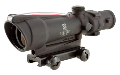 Trijicon ACOG Rifle Scope  3.5X35  Red Chevron Reticle .308  Includes Flattop Mount  Matte Finish TA11E