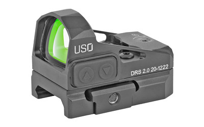 US Optics Dynamic Reflex Sight 2.0  6 MOA Red Dot  Black  Picatinny Mount DRS 2.0