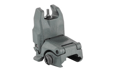 Magpul Industries MBUS Back-Up Front Sight Gen 2  Fits Picatinny Rails  Flip Up  Gray MAG247-GRY