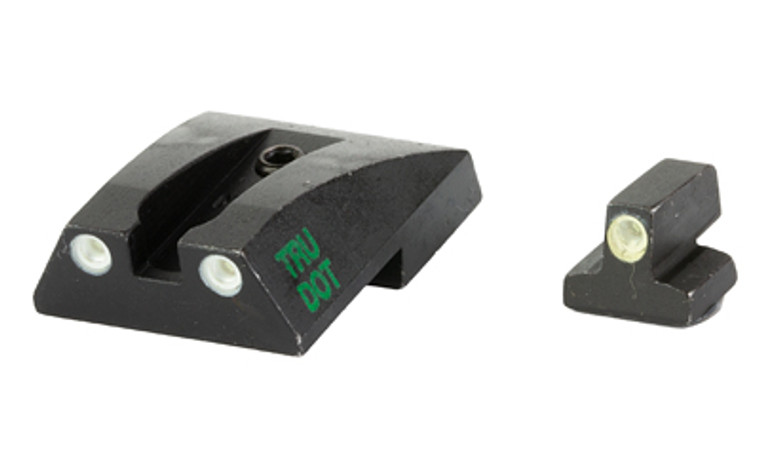 Meprolight Tru-Dot  Tritium Fixed Sights  Green/Green  Fits S&W 1911 Full Size  Novak Cut 0117653101 Meprolight Tru-Dot  Tritium Fixed Sights  Green/Green  Fits S&W 1911 Full Size  Novak Cut 0117653101