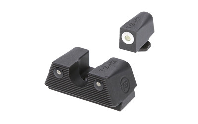 TRUGLO Tritium X  Sight Set  For Glock  Green Tritium  White Ring on Front Sight TG-TG231G1XW