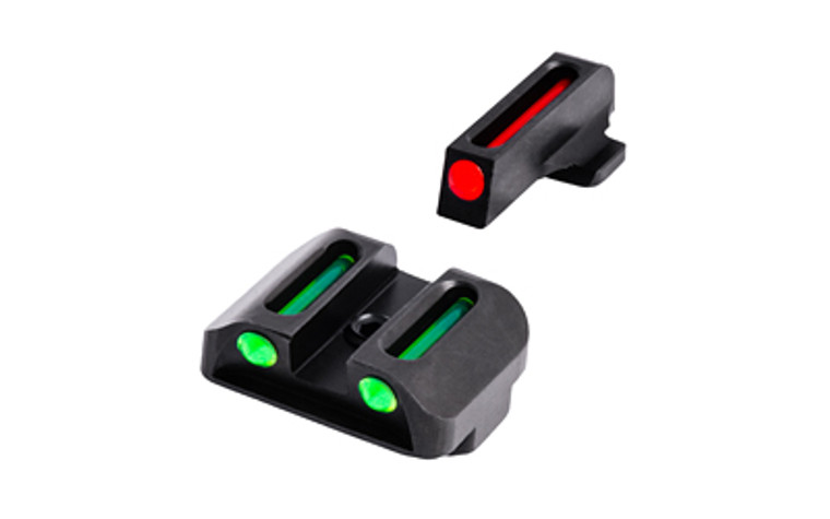 TRUGLO Fiber Optic Sight Set  For Kimber  Green Rear Fibers Red Front TG-TG131K TRUGLO Fiber Optic Sight Set  For Kimber  Green Rear Fibers Red Front TG-TG131K