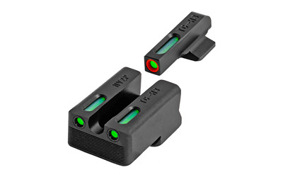 TRUGLO TFX Pro  Sight  Fits 3" Officer and 4.25" Commander 1911 with Novak Cut   Tritium/Fiber-Optic  Day/Night Sight  Orange FS Ring TG-TG13NV3PC