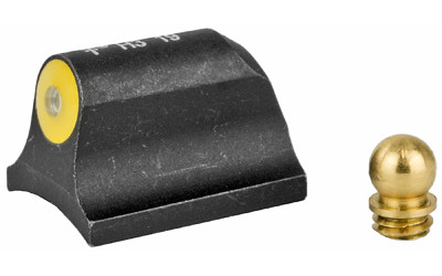 XS Sights Big Dot  Tritium Night Sight  Yellow Front  Fits Mossberg Shotgun with .125 to .140 Diameter Bead Sight SG-2005-3Y