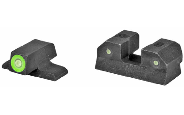 XS Sights R3D Night Sights  Green Front Dot  Fits Sig P320  P365  P225  P226  P229  Springfield XD  XDm & XDs  FN 509  Steel/Blued SI-R015P-6G XS Sights R3D Night Sights  Green Front Dot  Fits Sig P320  P365  P225  P226  P229  Springfield XD  XDm & XDs  FN 509  Steel/Blued SI-R015P-6G
